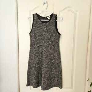 J. Crew Vintage Sleeveless Dress Grey Black Size US 8
